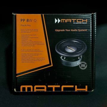 Сабвуферний динамік MATCH PP 8W-Q